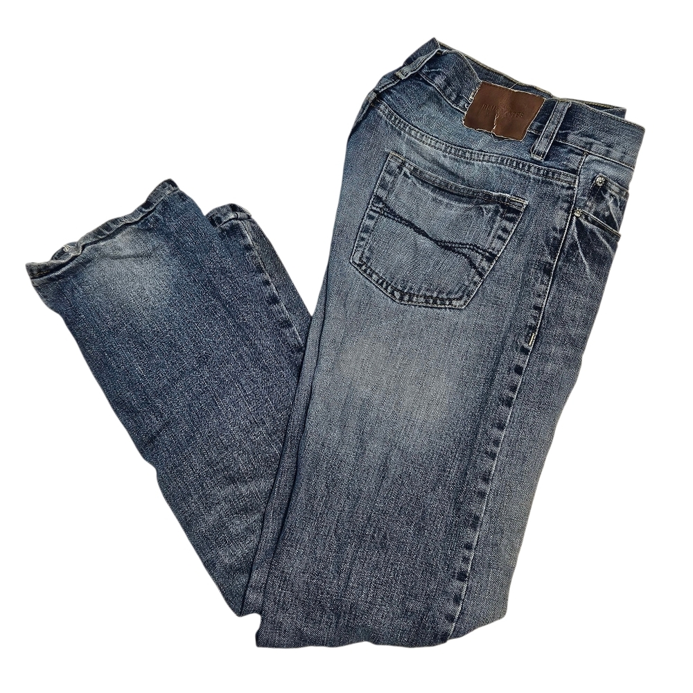 Bluenotes Heavy Worn / Faded Look Straight Leg Jeans